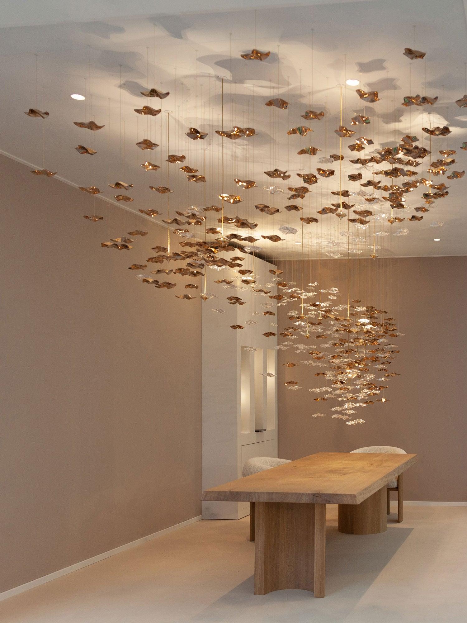 Vecarisra Luxury Tidal Art Glass Pendants Lamp - Letslighting