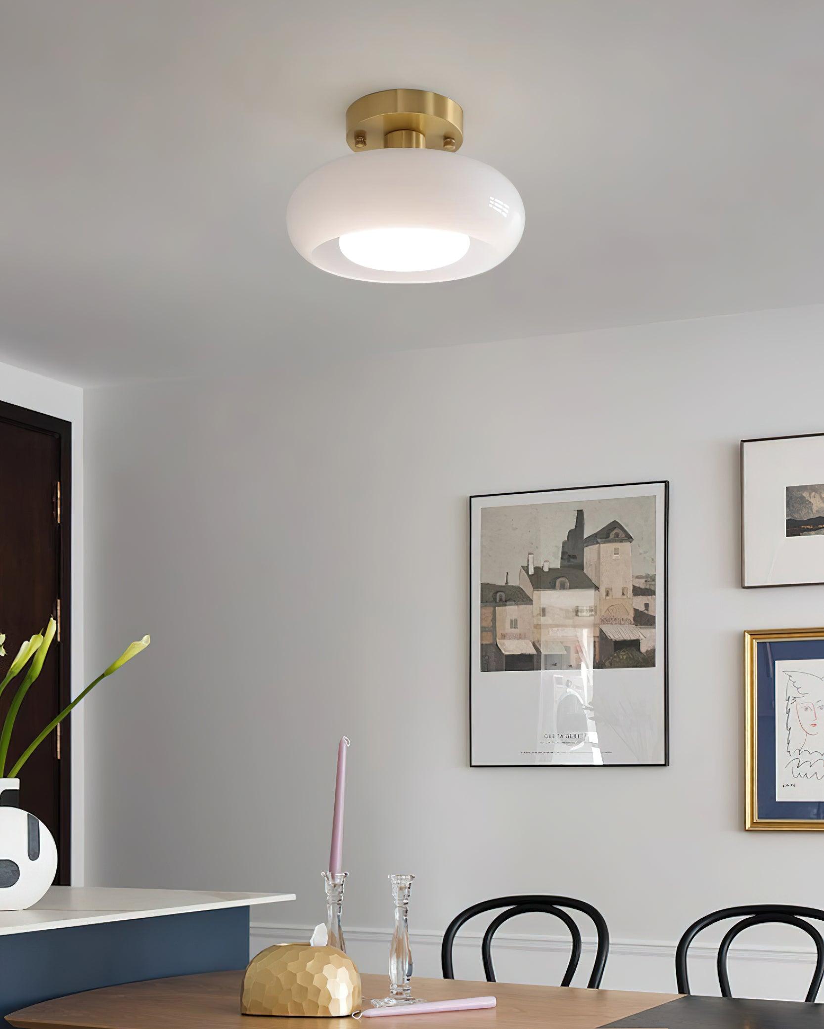 Aveline Glass Ceiling Light - Letslighting