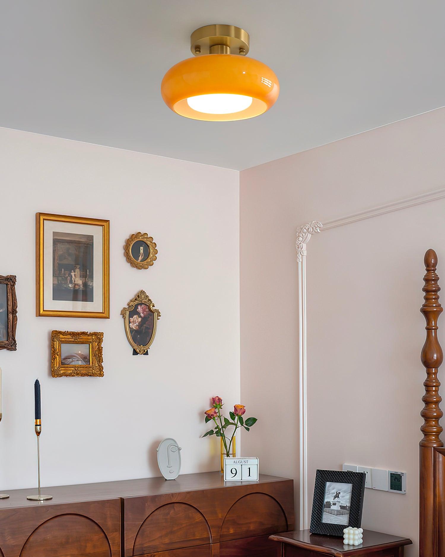 Aveline Glass Ceiling Light - Letslighting
