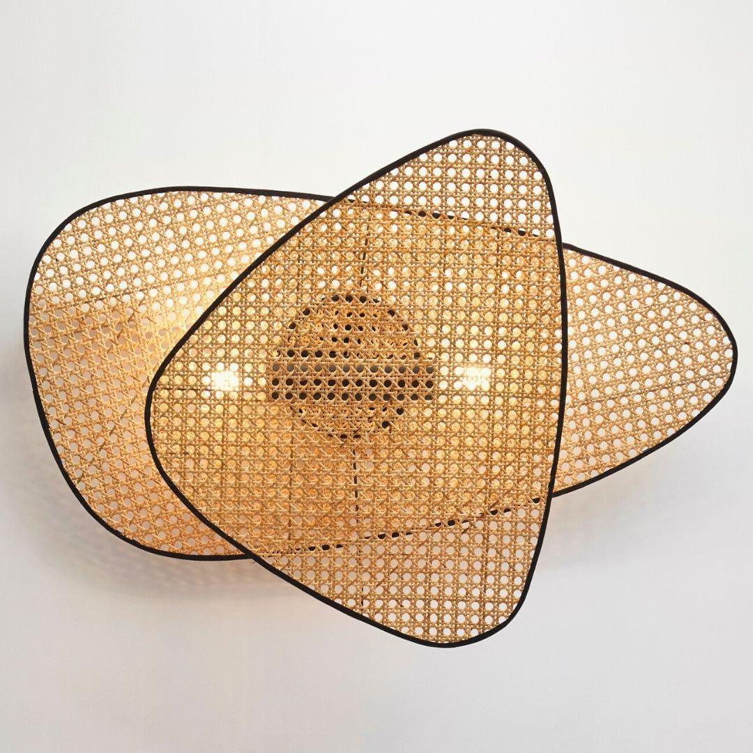 Uvelan Applique Murale Art Naturel Bambou - Neutralighting