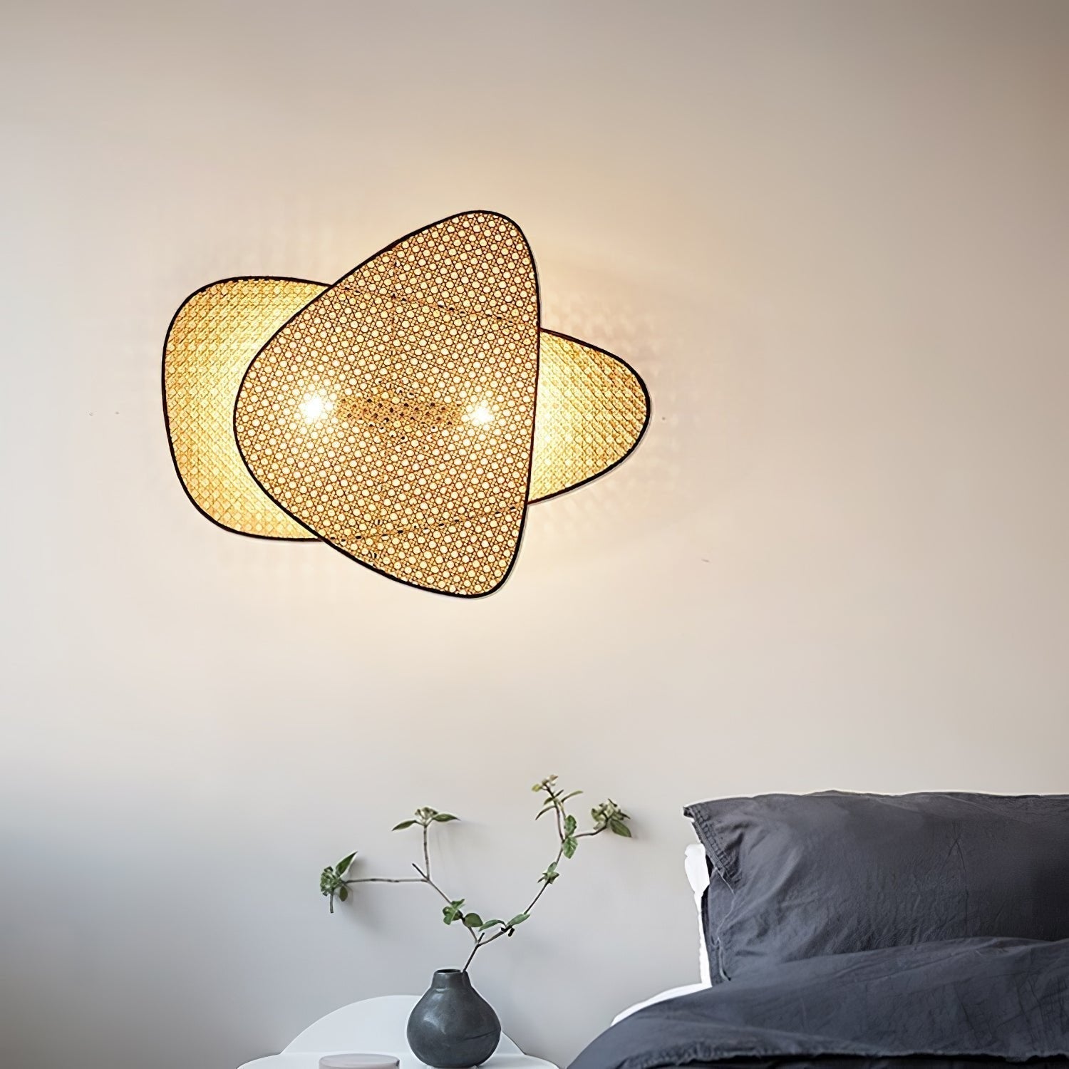 Uvelan Applique Murale Art Naturel Bambou - Neutralighting