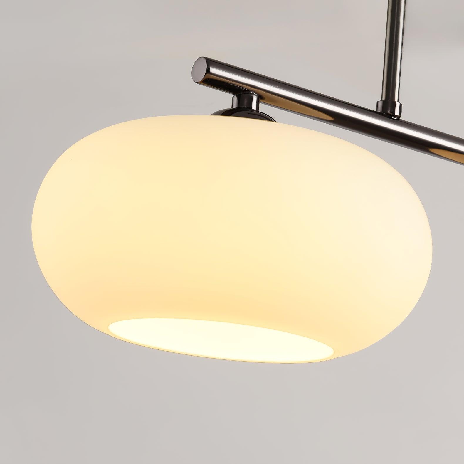 Lustra Pendant Lamp 3-Light Globe Shaped Linear - Letslighting