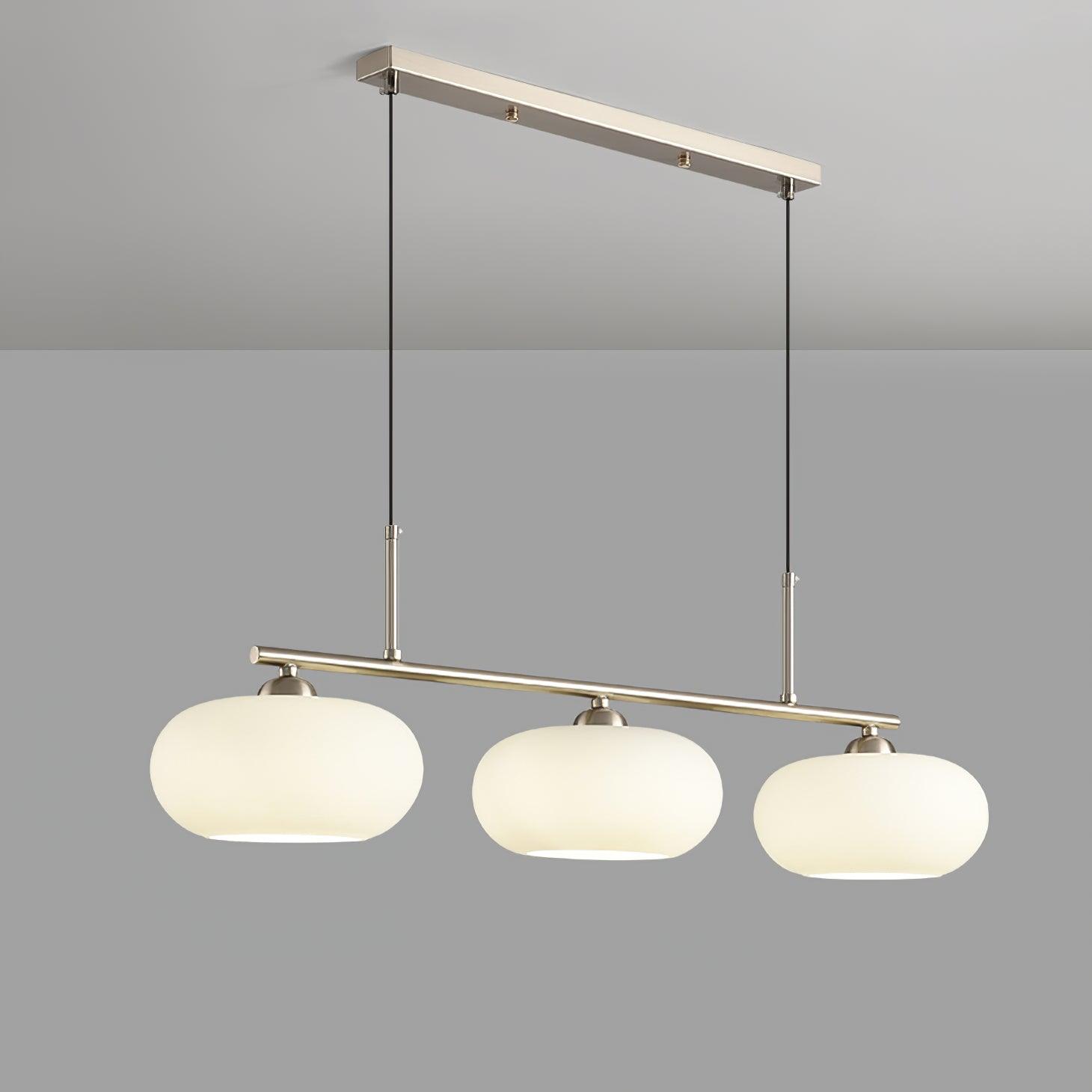 Lustra Pendant Lamp 3-Light Globe Shaped Linear - Letslighting