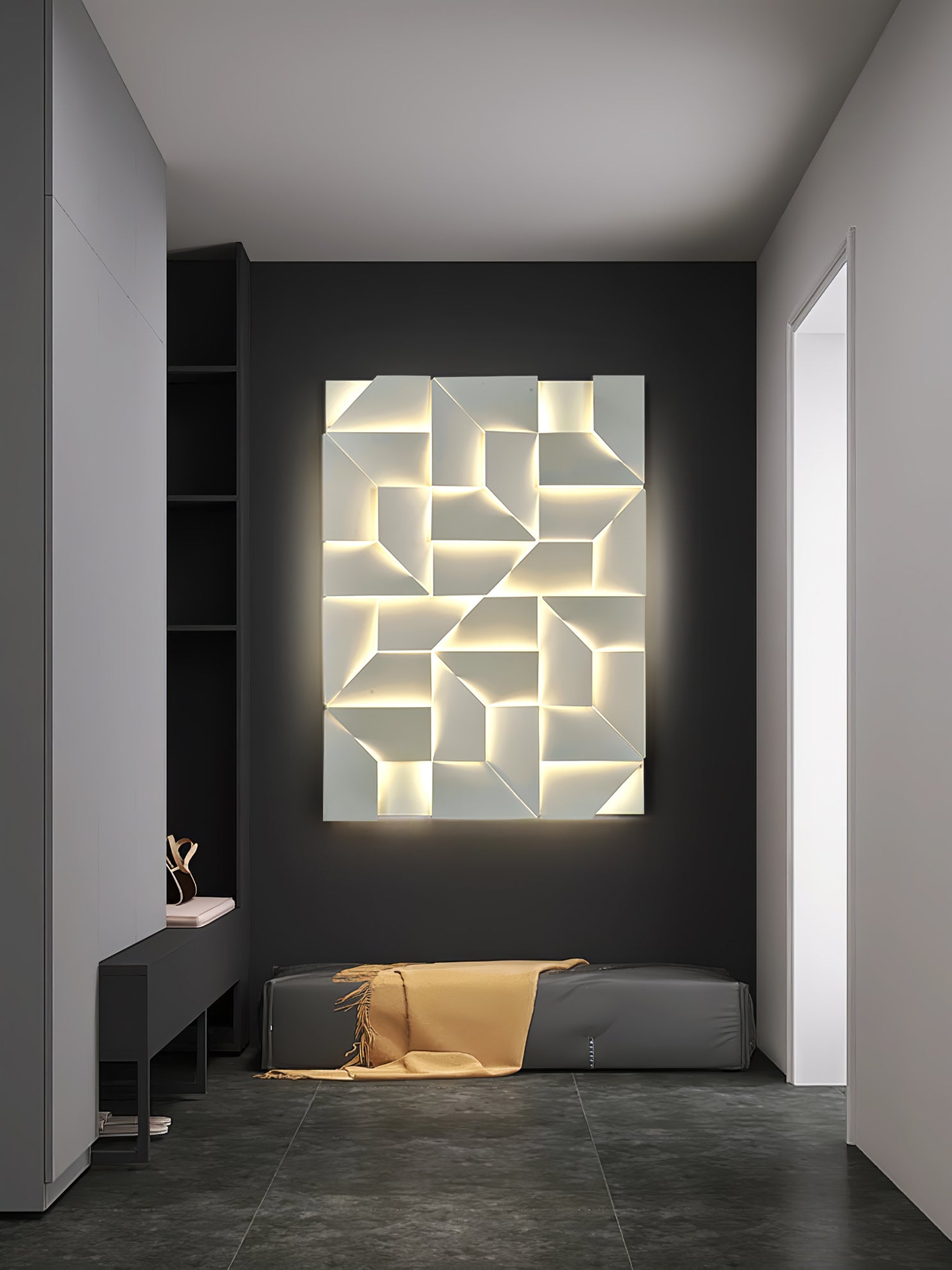 Kelsey Applique Murale Shadows Grand Sconce - Neutralighting