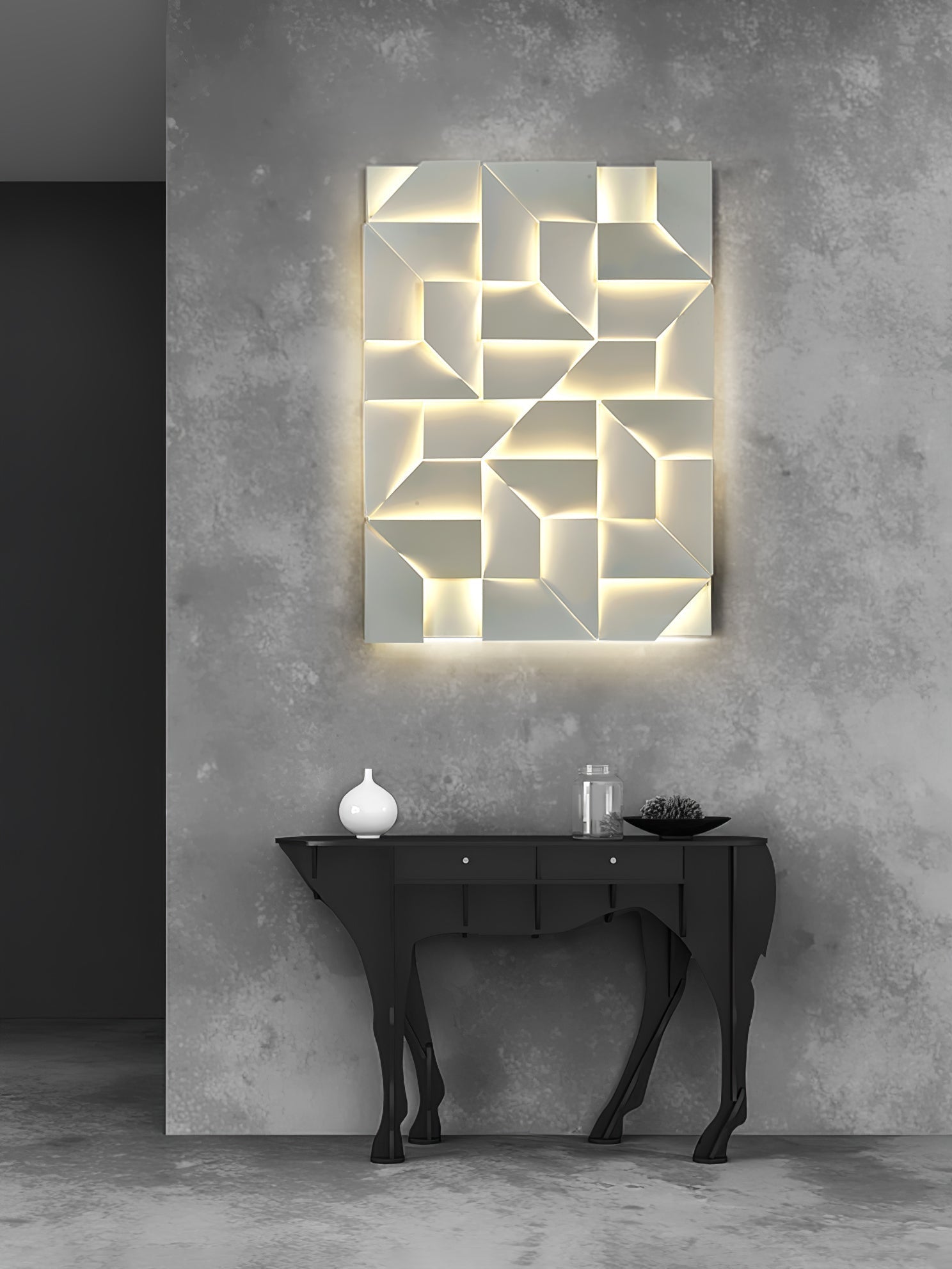 Kelsey Applique Murale Shadows Grand Sconce - Neutralighting