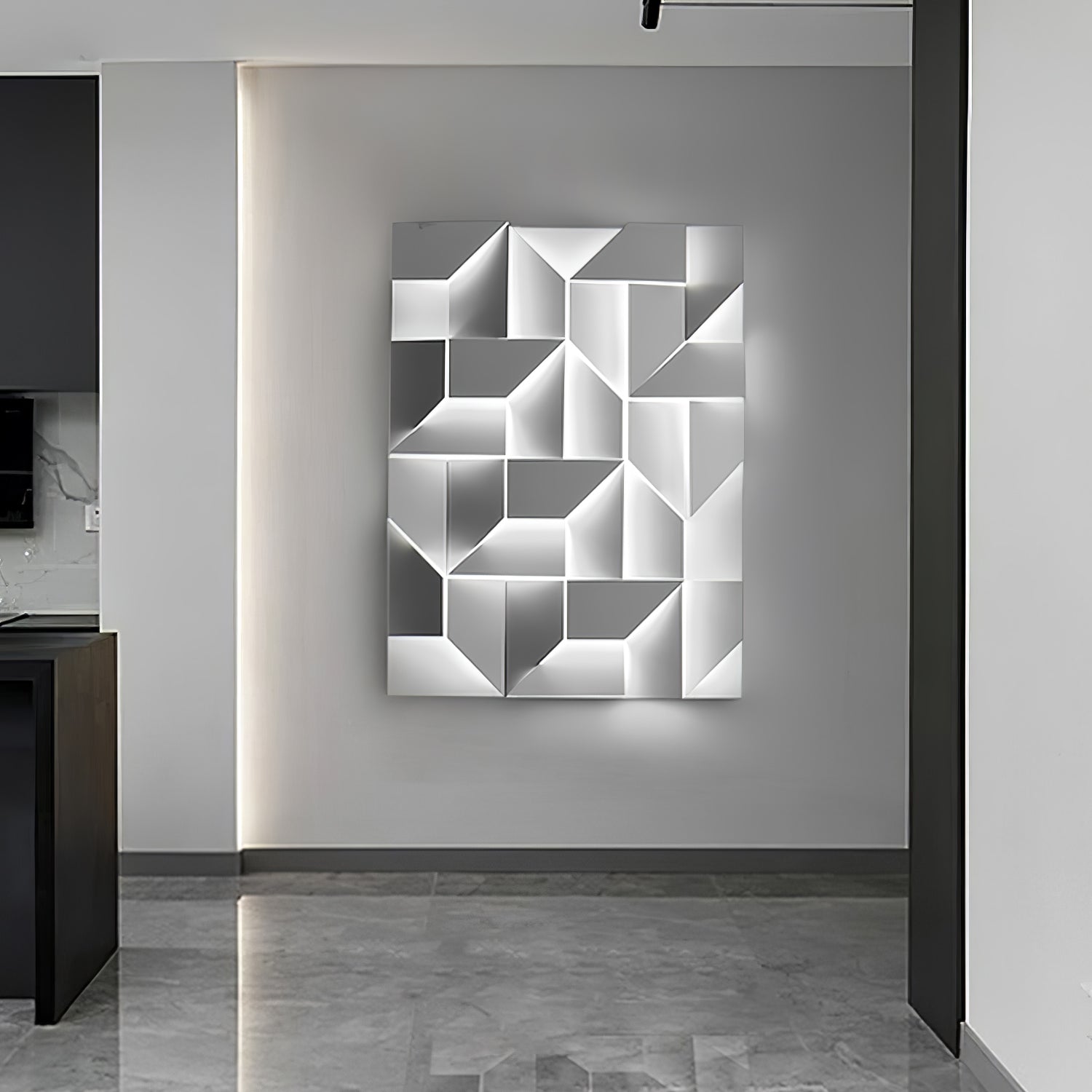 Kelsey Applique Murale Shadows Grand Sconce - Neutralighting