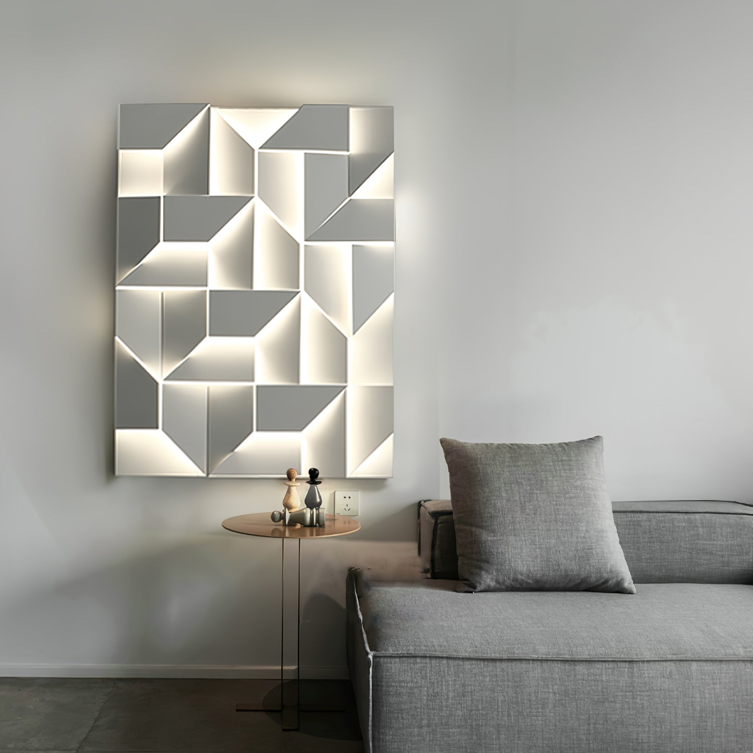 Kelsey Applique Murale Shadows Grand Sconce - Neutralighting