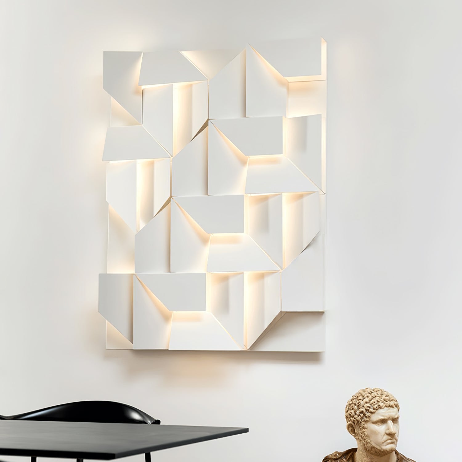 Kelsey Applique Murale Shadows Grand Sconce - Neutralighting