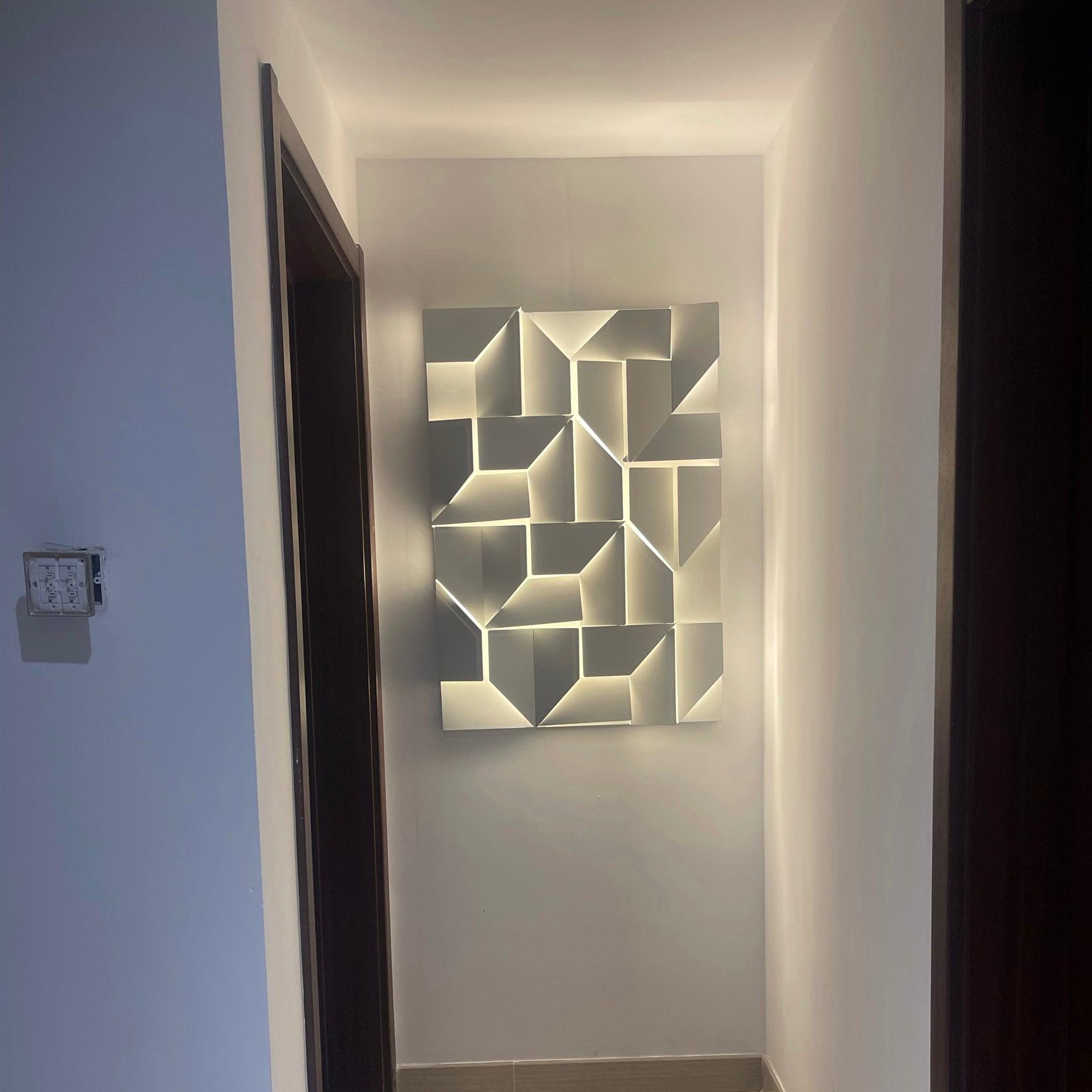 Kelsey Applique Murale Shadows Grand Sconce - Neutralighting