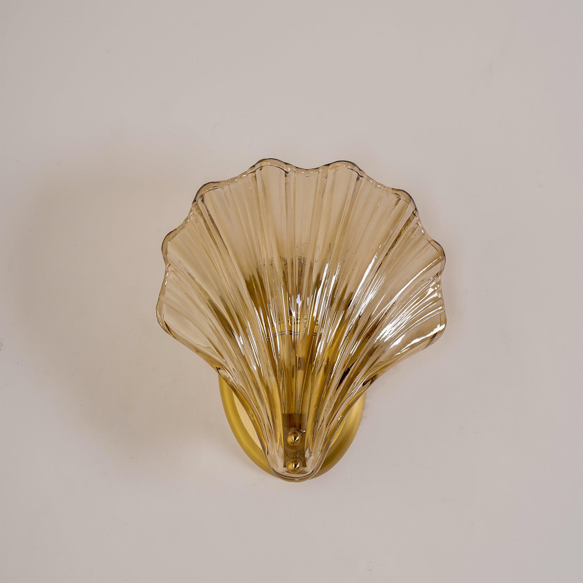 Respected Applique Murale en Verre et Laiton Premium - Neutralighting