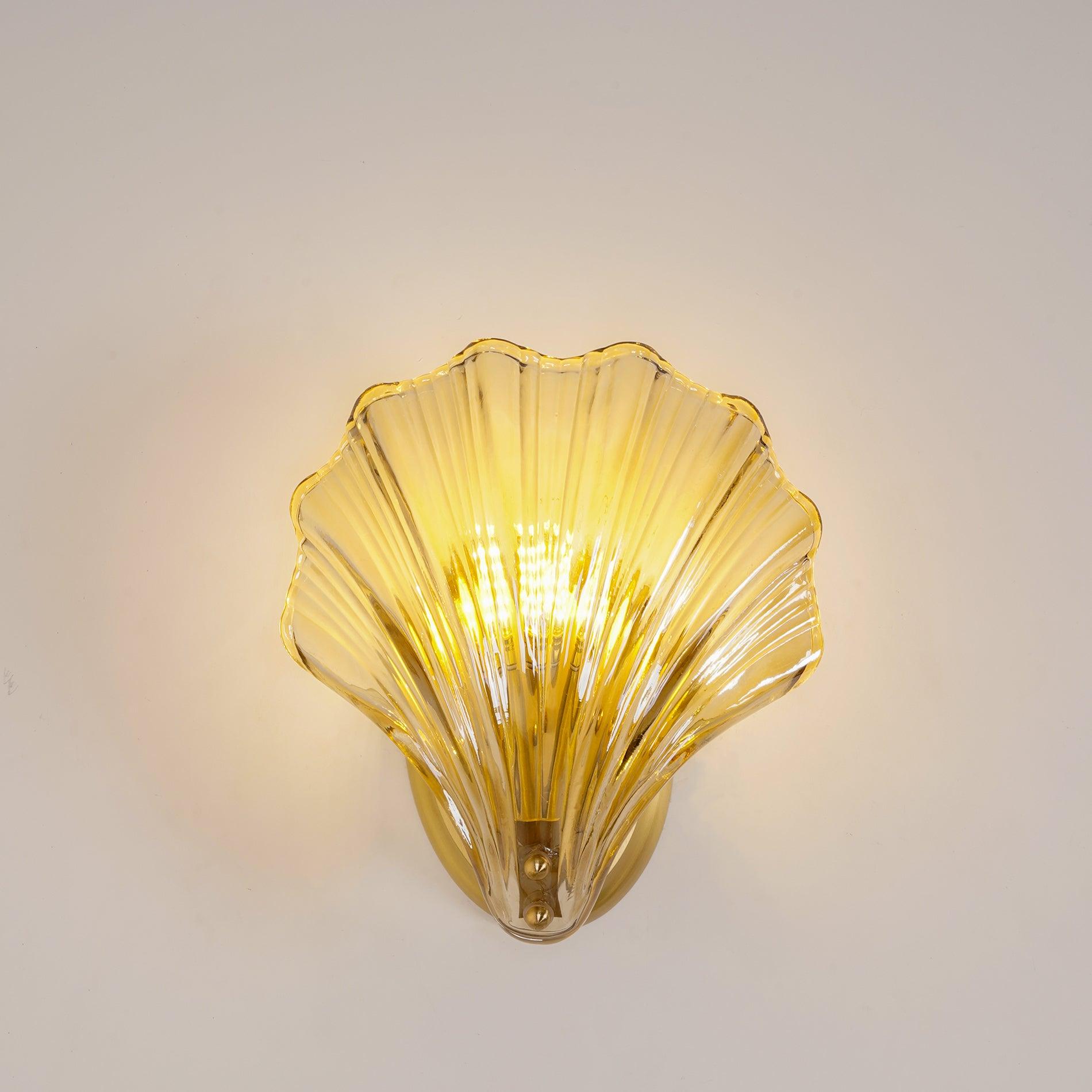 Respected Applique Murale en Verre et Laiton Premium - Neutralighting