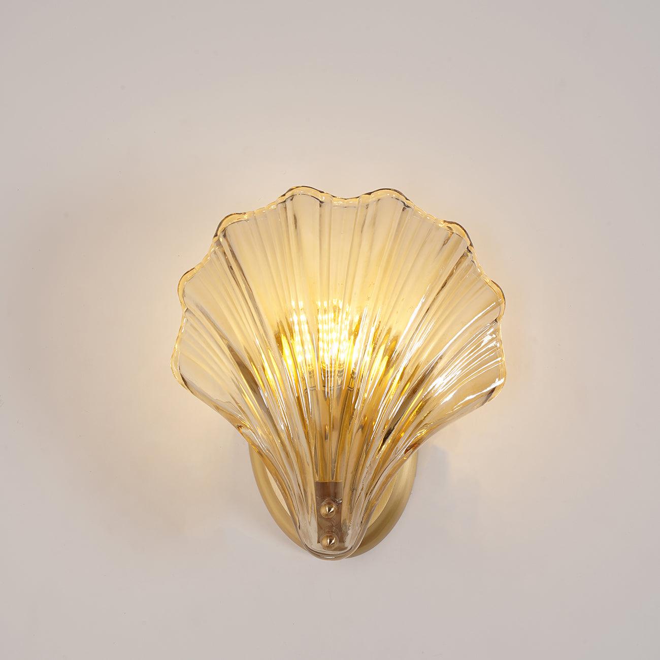 Respected Applique Murale en Verre et Laiton Premium - Neutralighting