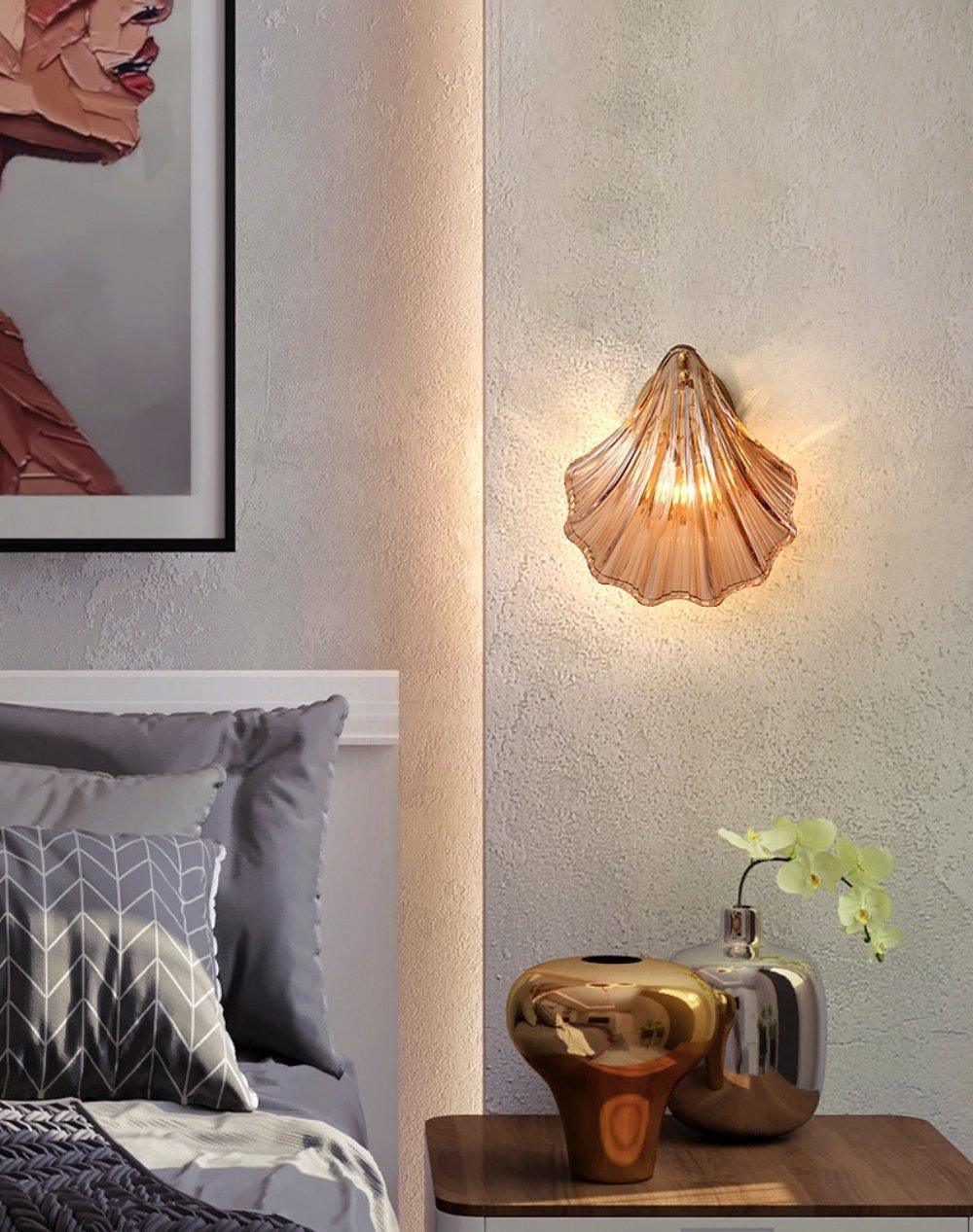 Respected Applique Murale en Verre et Laiton Premium - Neutralighting
