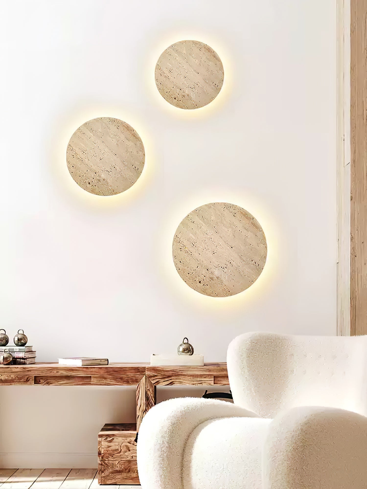 Artale Travertin Luminaire Mural - Neutralighting