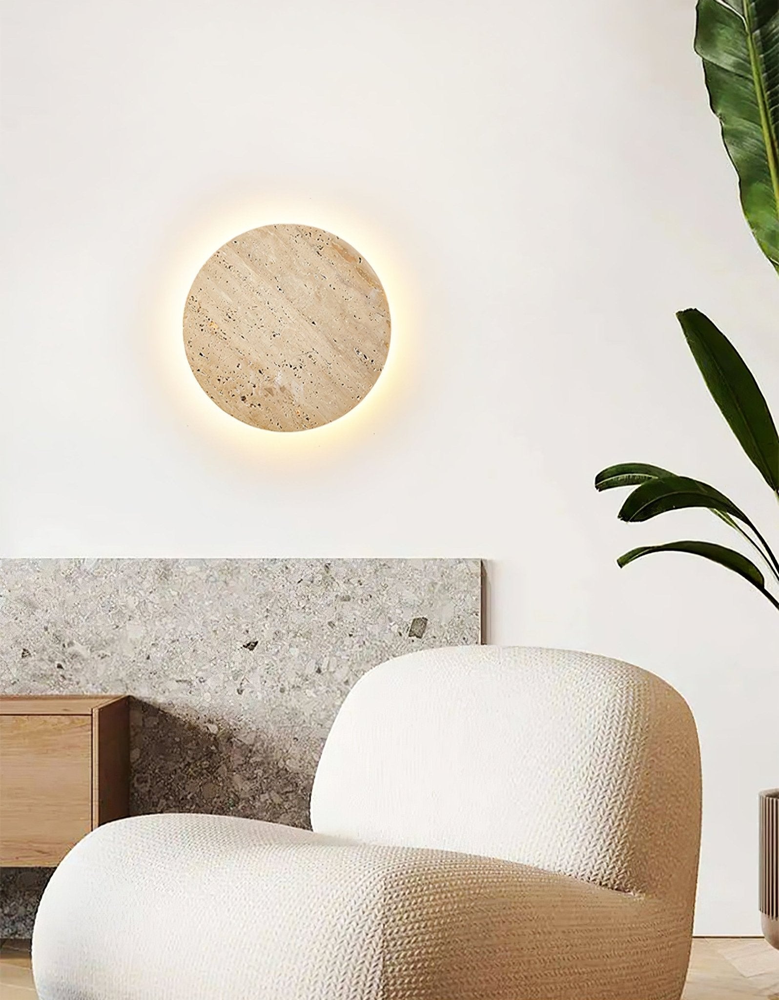 Artale Travertin Luminaire Mural - Neutralighting