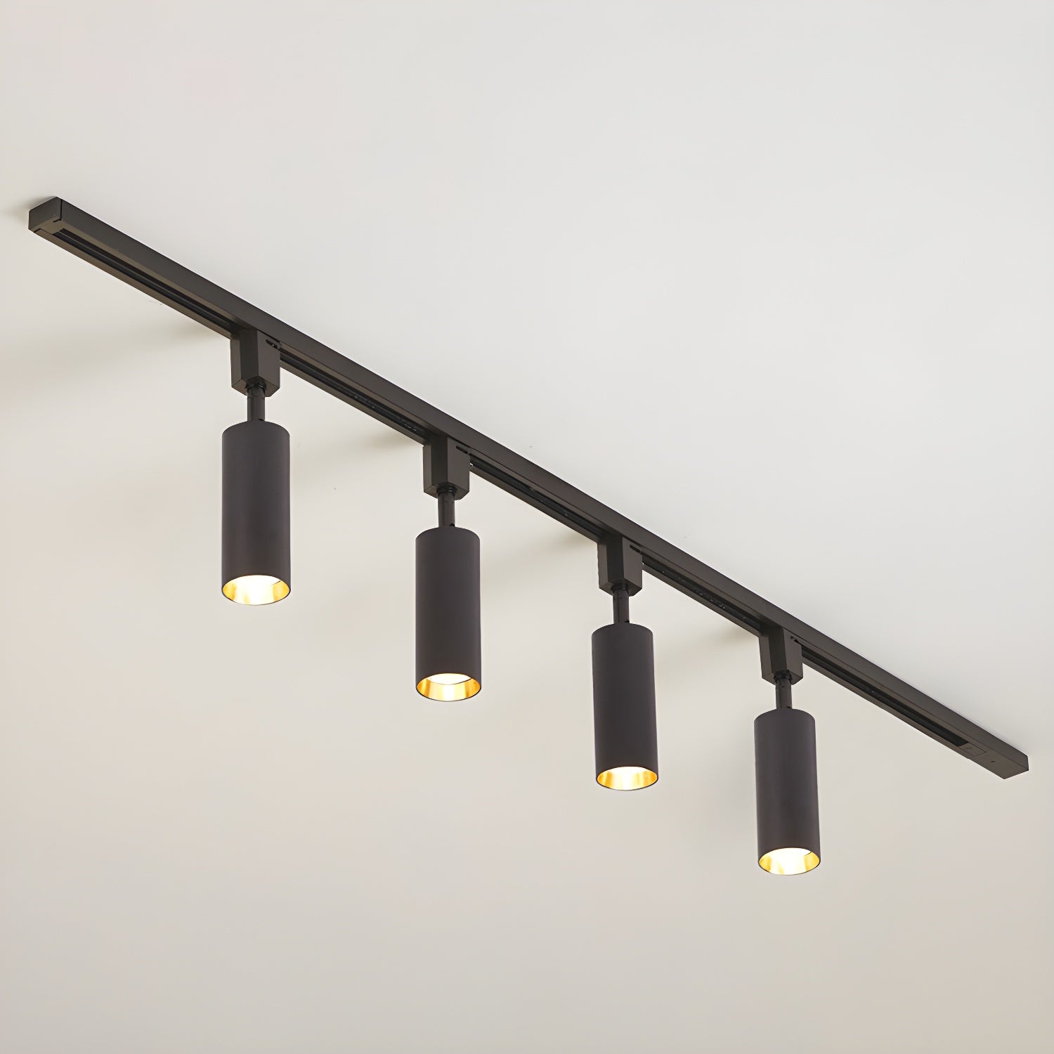 Solara Ceiling Lamp Sleek Cylinder Track with Minimalist - Letslighting