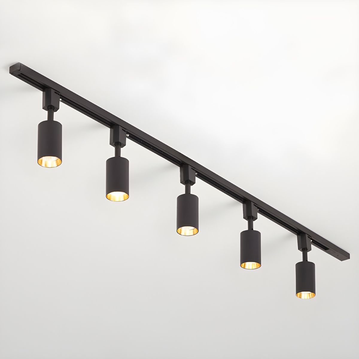Solara Ceiling Lamp Sleek Cylinder Track with Minimalist - Letslighting