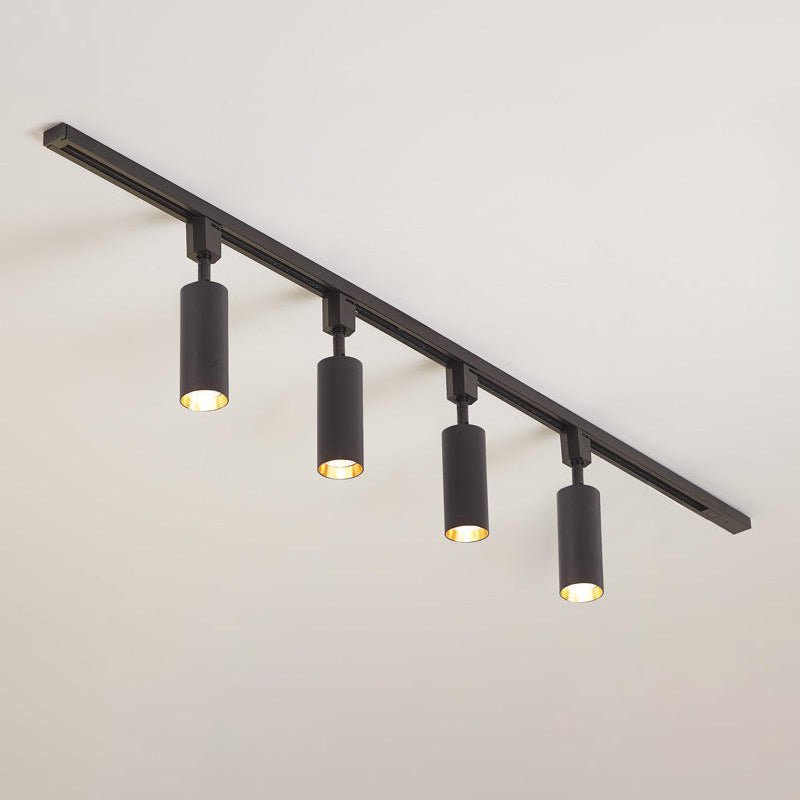 Solara Ceiling Lamp Sleek Cylinder Track with Minimalist - Letslighting