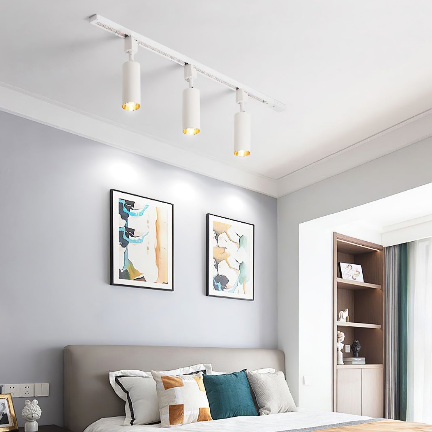 Solara Ceiling Lamp Sleek Cylinder Track with Minimalist - Letslighting