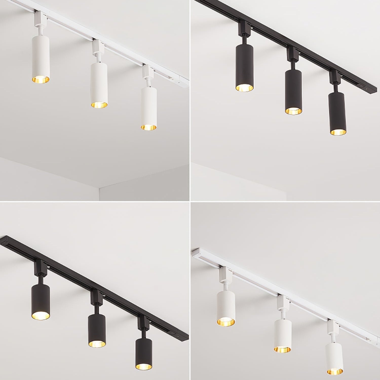 Solara Ceiling Lamp Sleek Cylinder Track with Minimalist - Letslighting