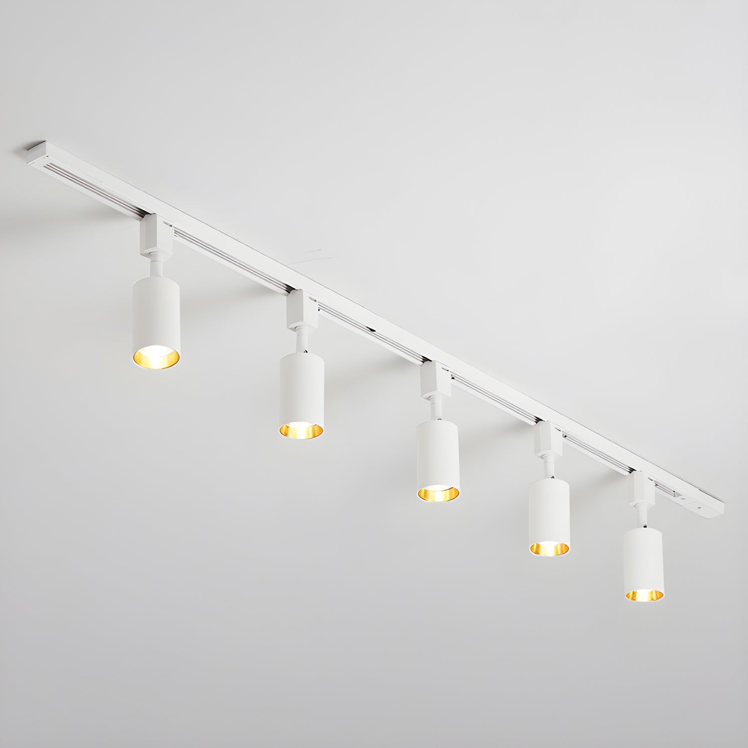 Solara Ceiling Lamp Sleek Cylinder Track with Minimalist - Letslighting