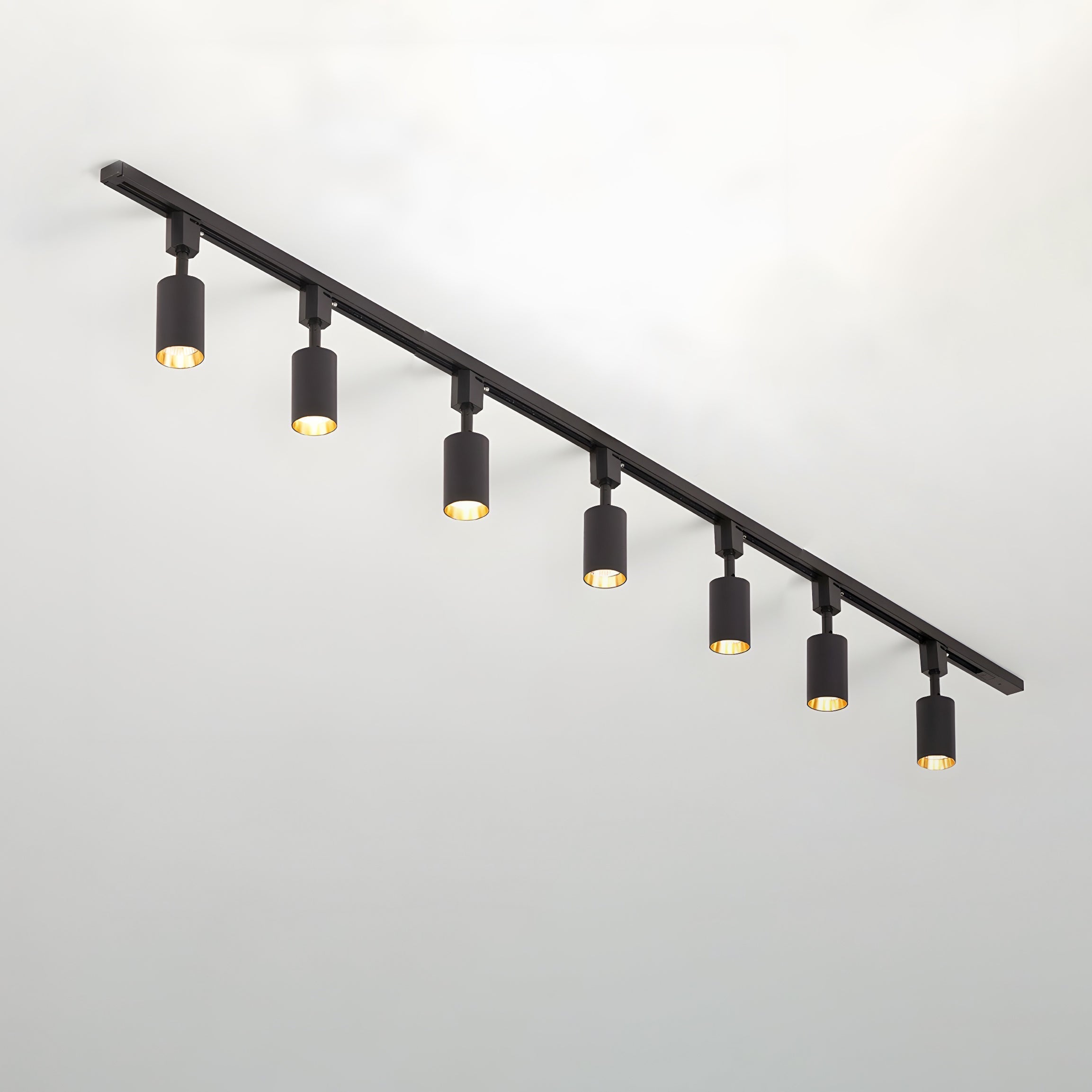 Solara Ceiling Lamp Sleek Cylinder Track with Minimalist - Letslighting