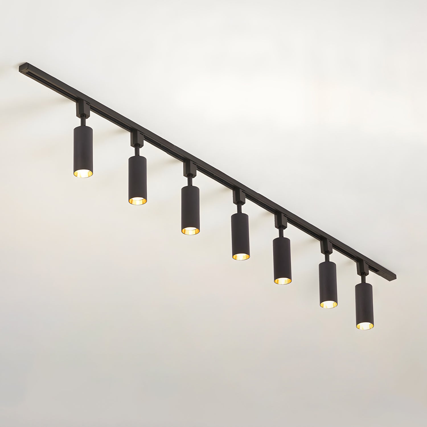 Solara Ceiling Lamp Sleek Cylinder Track with Minimalist - Letslighting