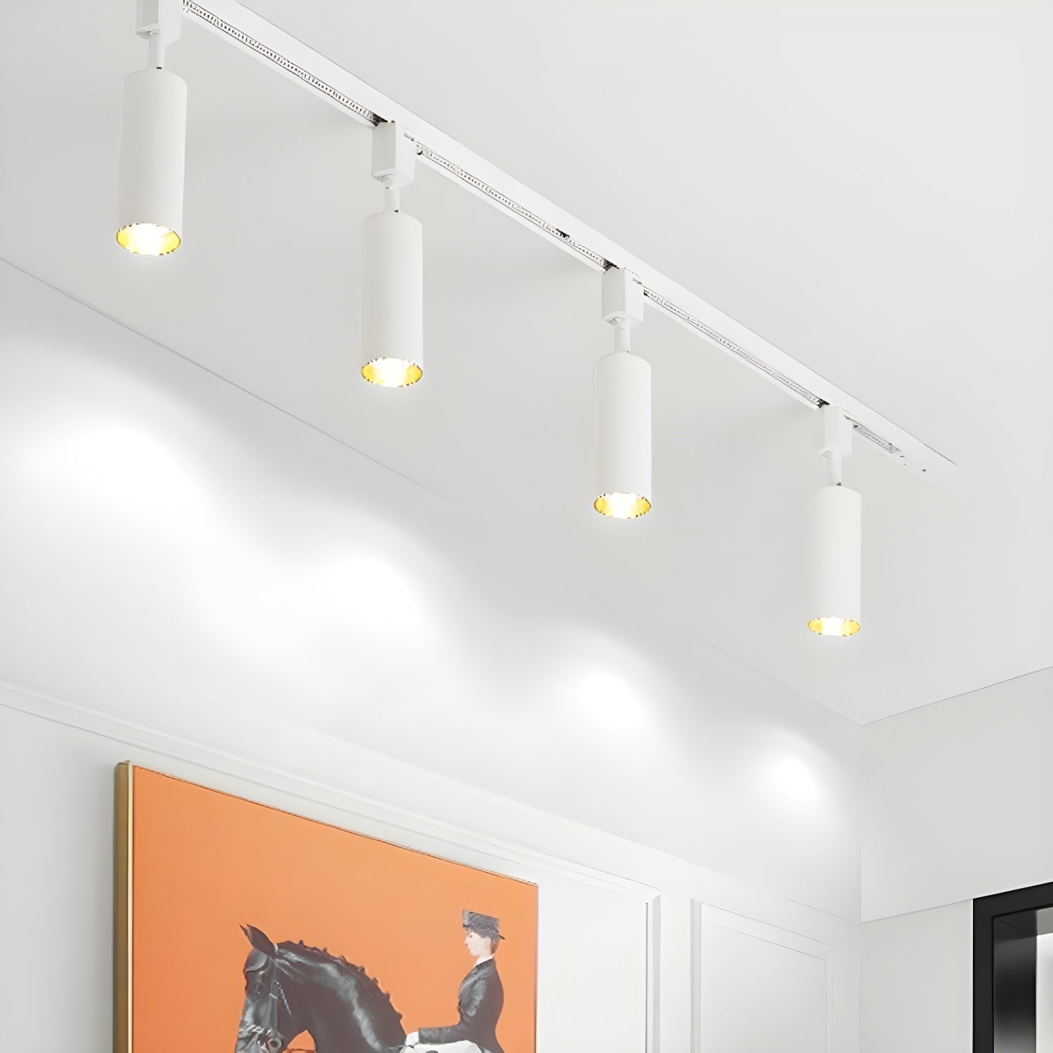 Solara Ceiling Lamp Sleek Cylinder Track with Minimalist - Letslighting