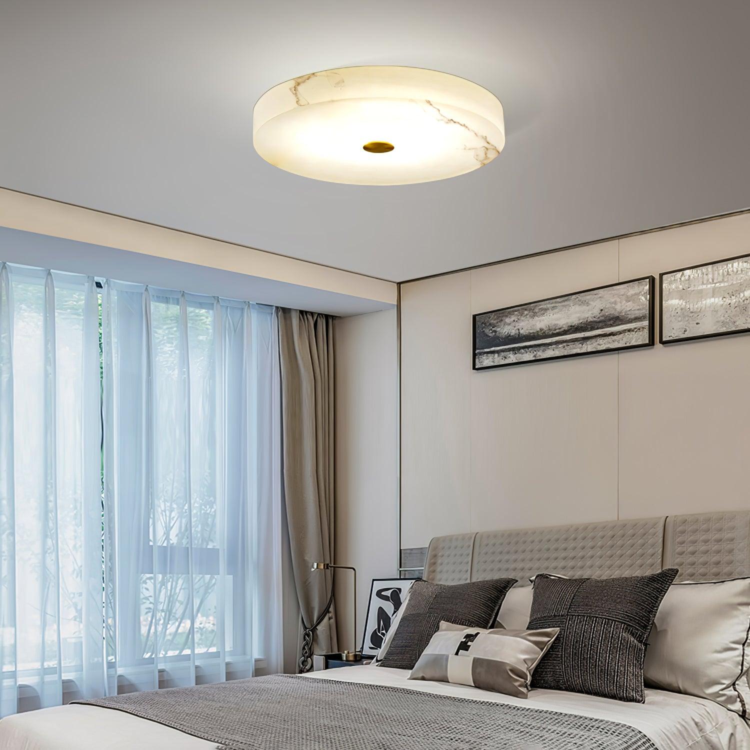 Olaean Alabaster Ceiling Light - Neutralighting