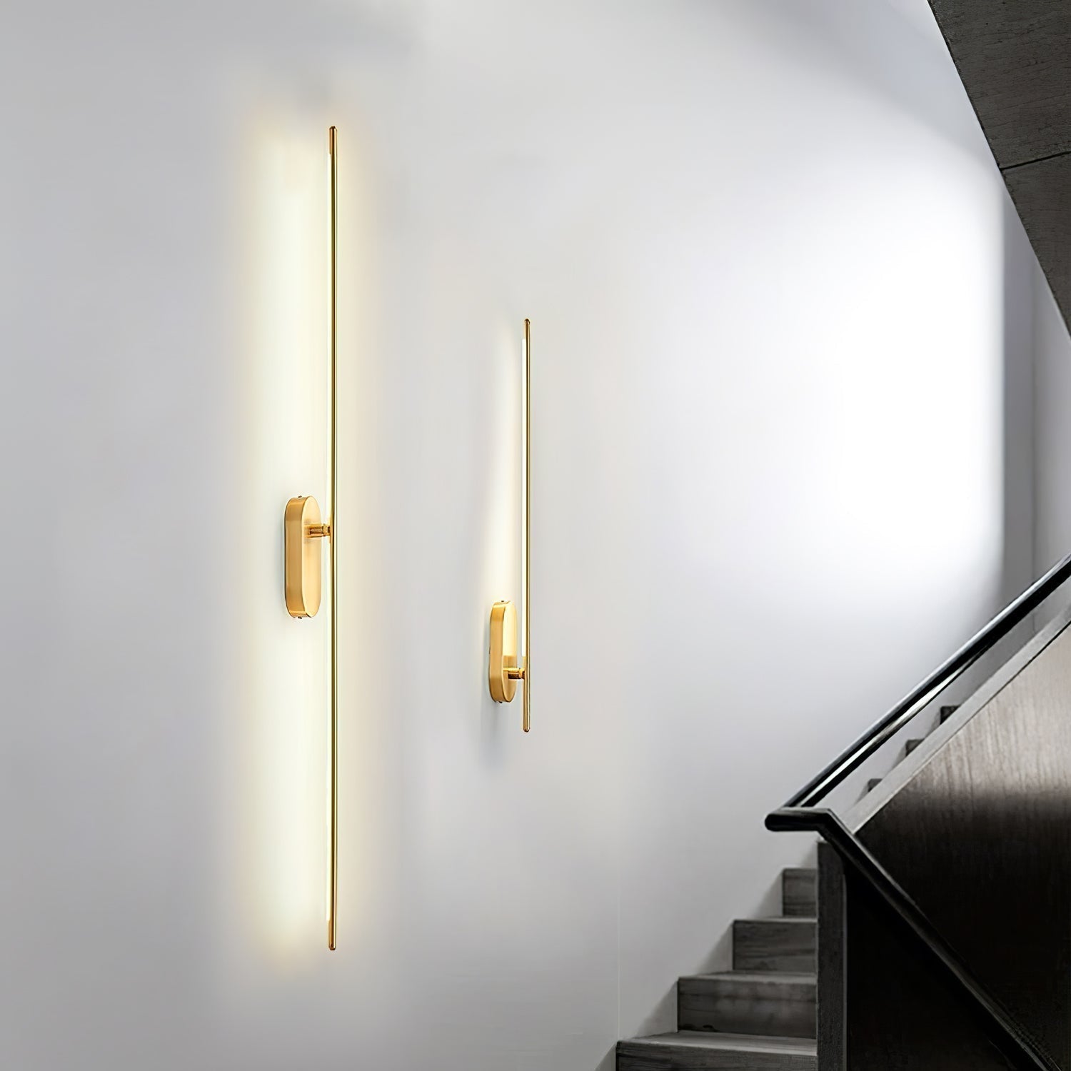 Marissa Applique Murale Bâton Laiton - Neutralighting