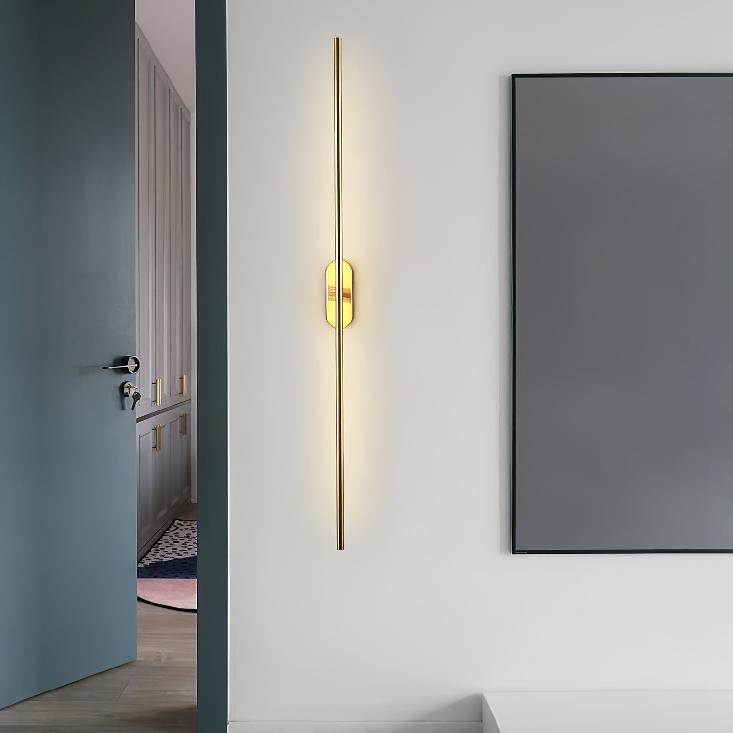 Marissa Applique Murale Bâton Laiton - Neutralighting