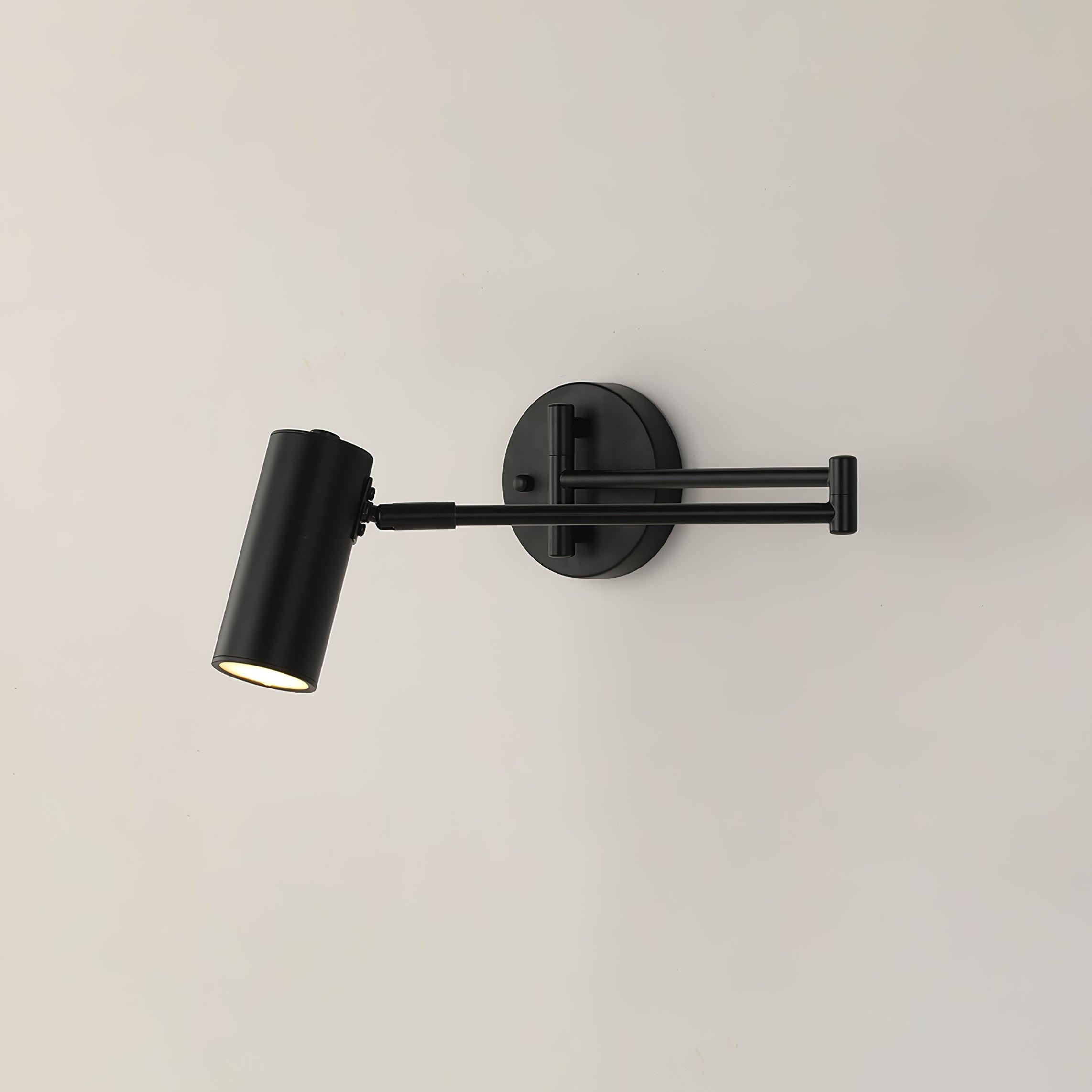 Lustra Wall Sconce Brass Swing Arm Adjustable - Letslighting
