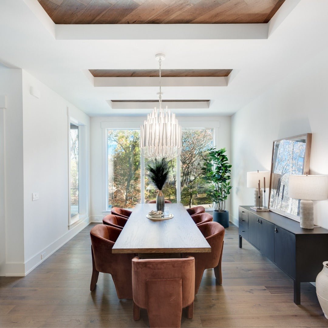 Nyphaiel Postmodern Luxury Wood Chandelier - Letslighting
