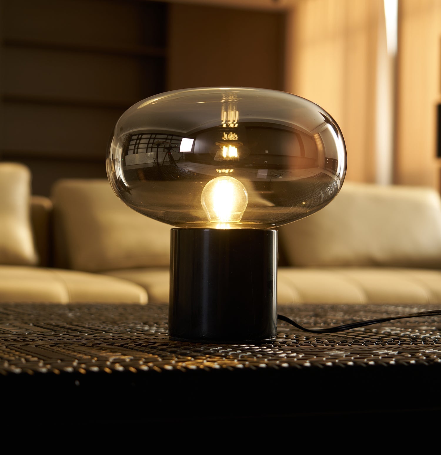 Rova Marble Industrial Table Lamp - Letslighting