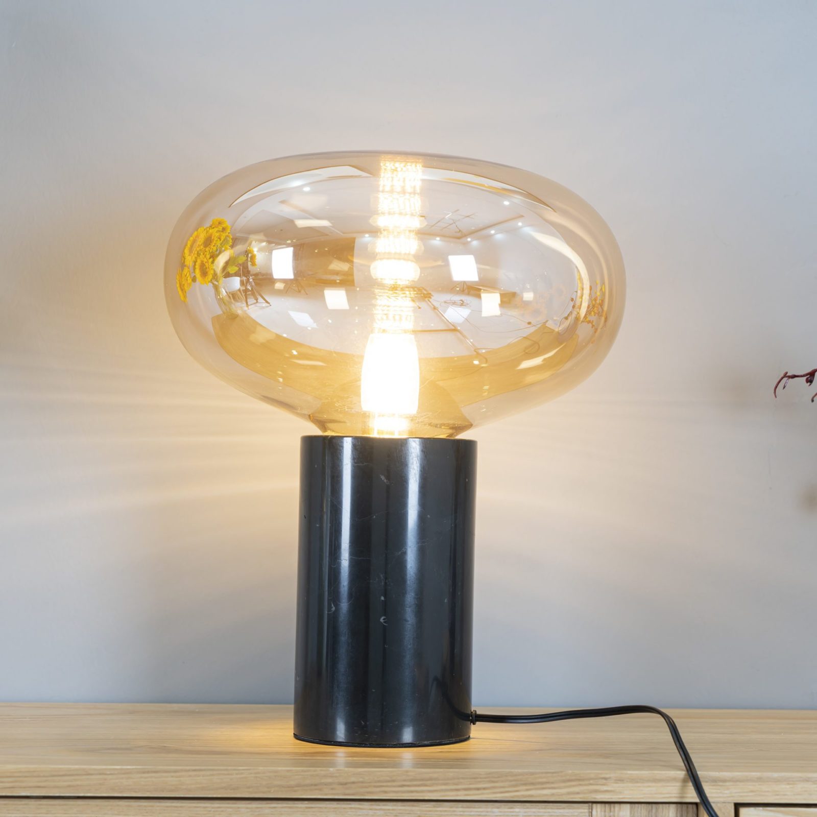 Rova Marble Industrial Table Lamp - Letslighting