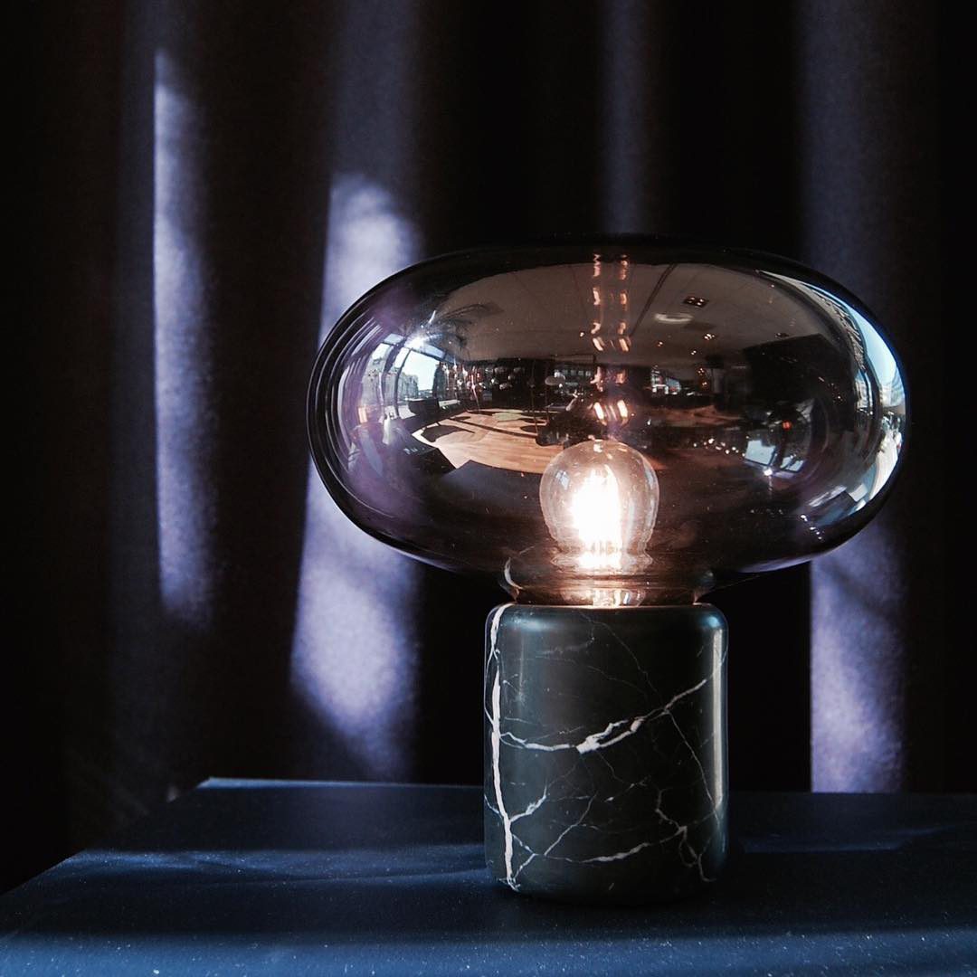 Rova Marble Industrial Table Lamp - Letslighting