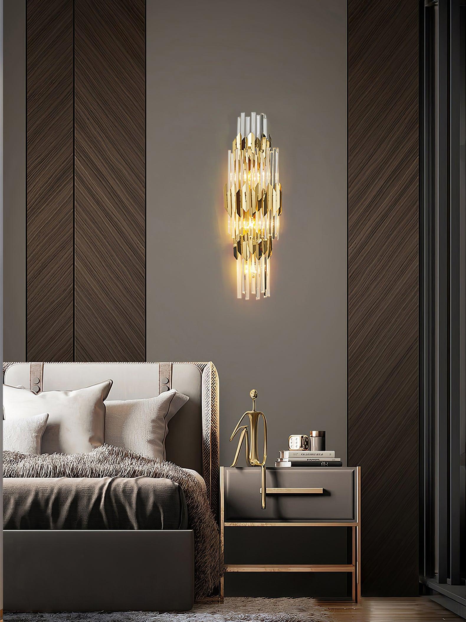 Abrahamson Nordic Art Trois Couches Cristal Luminaire Mural - Neutralighting