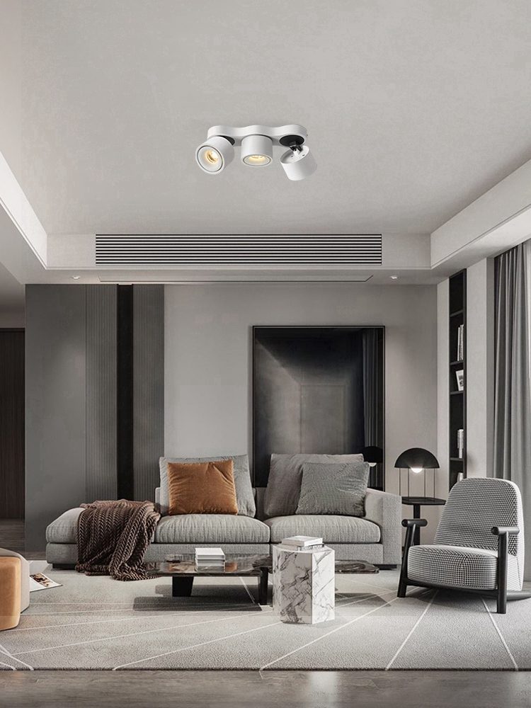 Nylaeara Three-heads Rotating Folding Ceiling Lamp - Letslighting