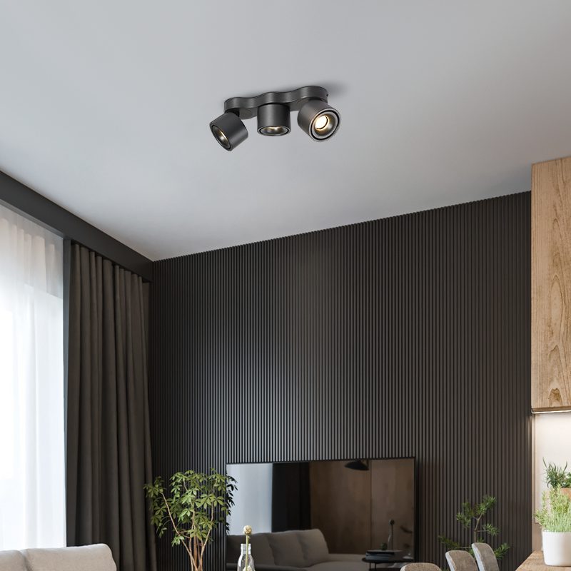 Nylaeara Three-heads Rotating Folding Ceiling Lamp - Letslighting