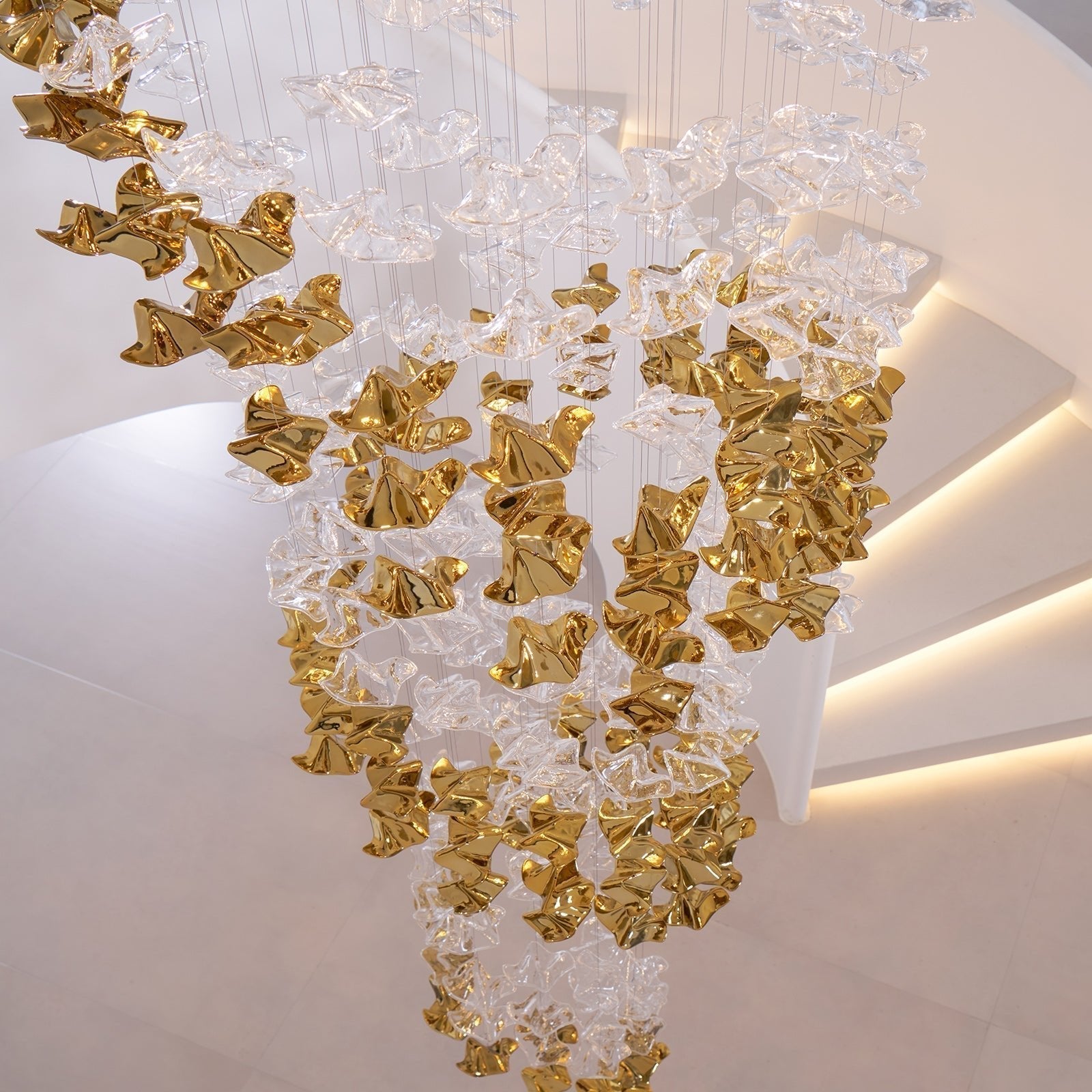 Vecarisra Luxury Tidal Art Glass Pendants Lamp - Letslighting