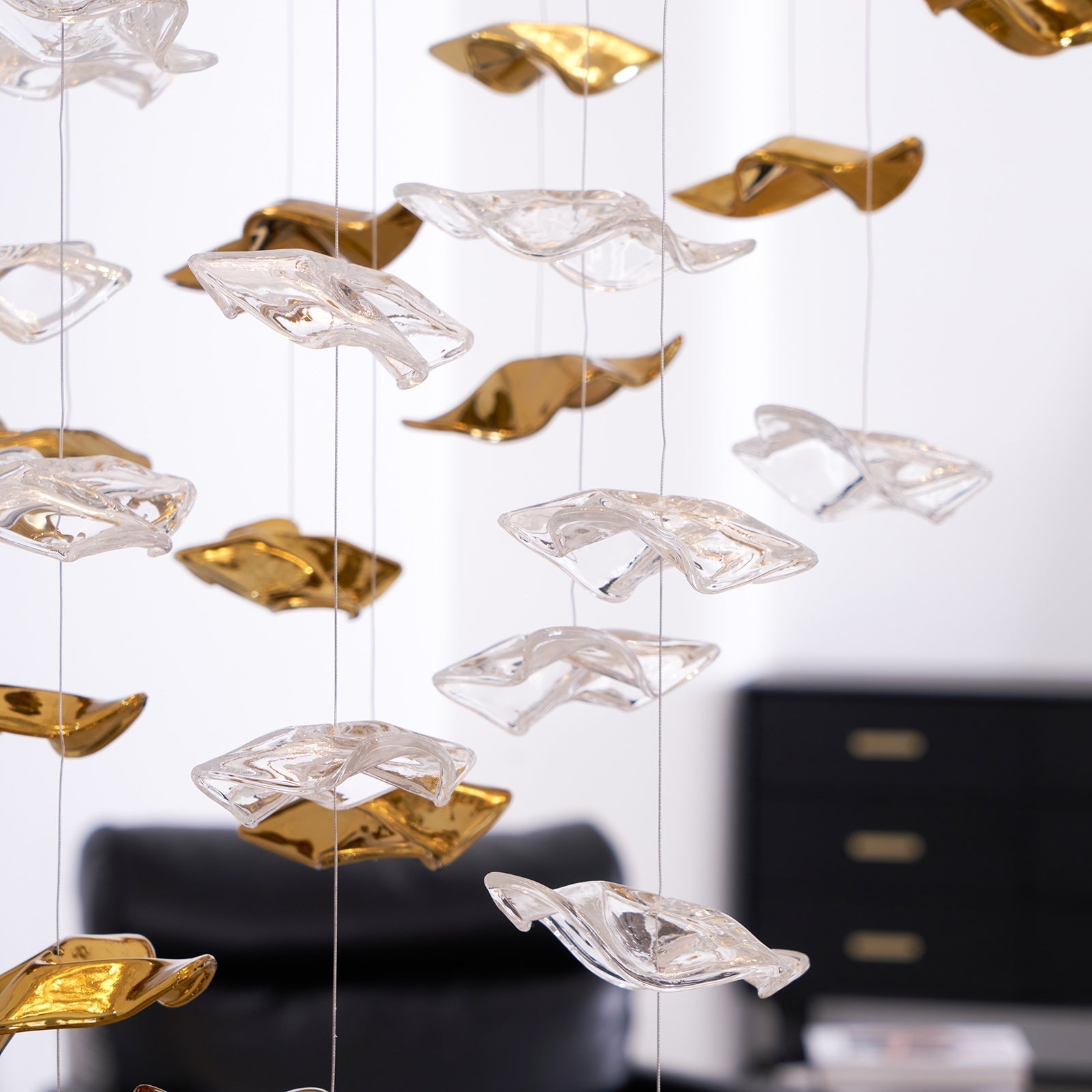 Vecarisra Luxury Tidal Art Glass Pendants Lamp - Letslighting
