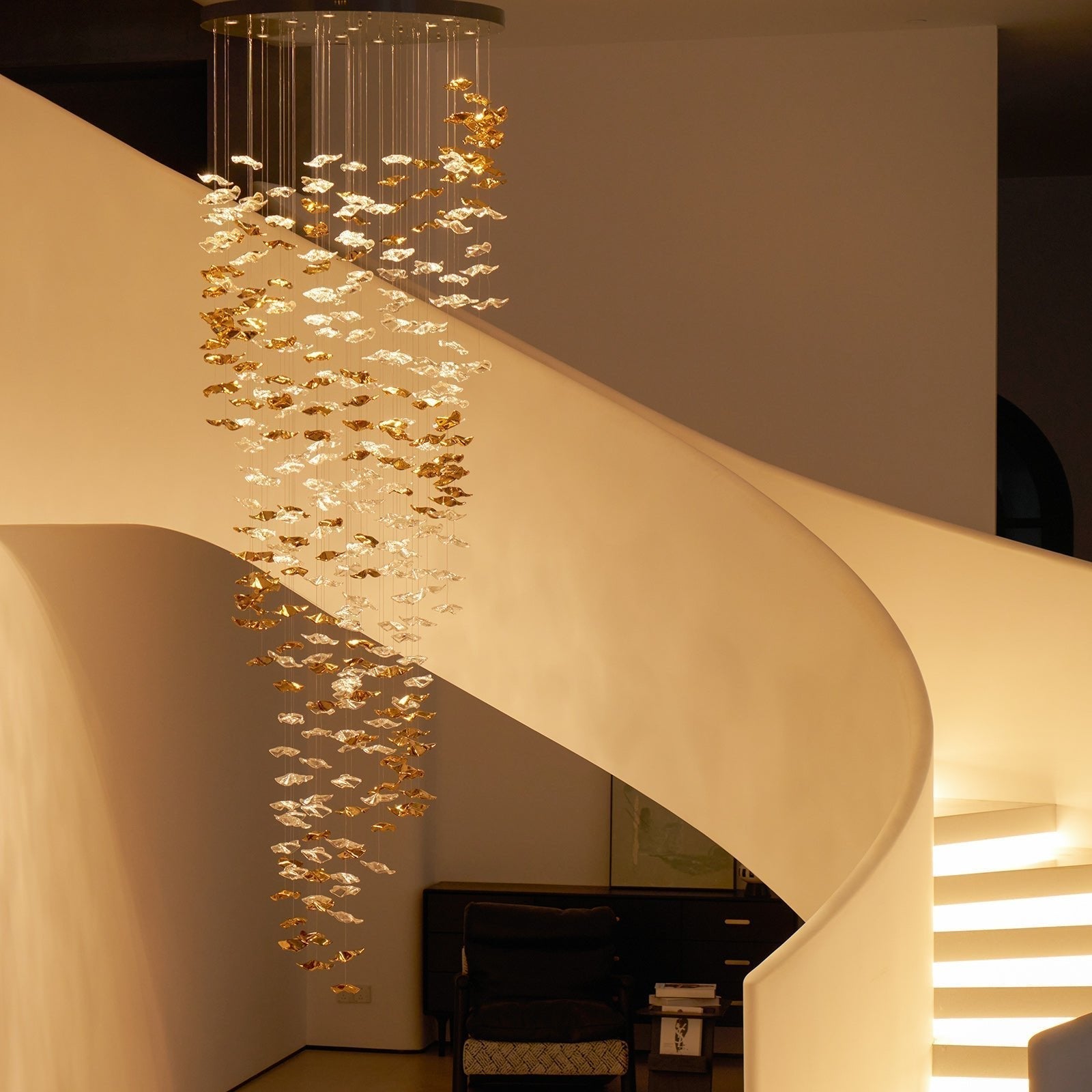 Vecarisra Luxury Tidal Art Glass Pendants Lamp - Letslighting