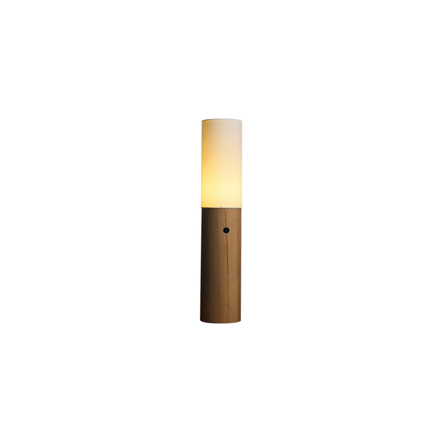Vero Timber Column Floor Lamp - Letslighting