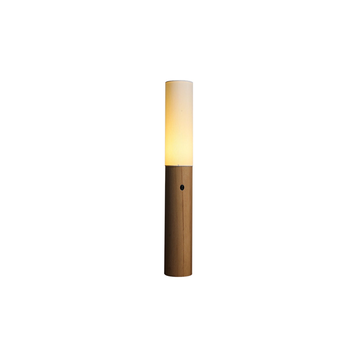 Vero Timber Column Floor Lamp - Letslighting