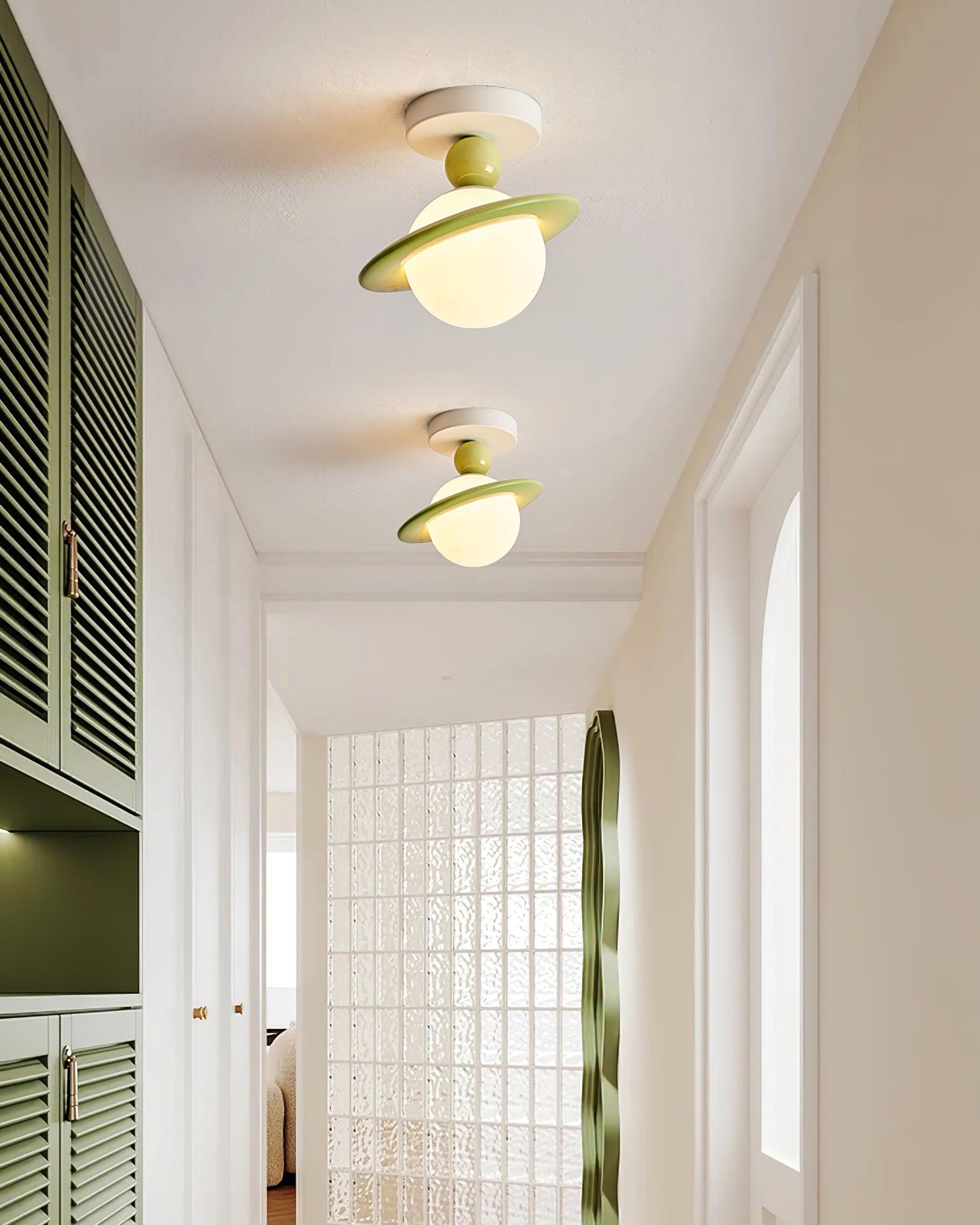 Pivoro Red and White Ceiling Light - Neutralighting