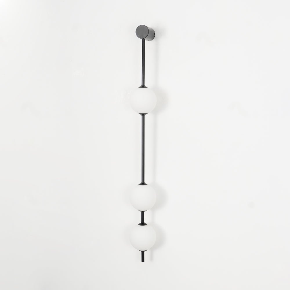 Lustra Wall Lamp Vertical Balls Brass - Letslighting