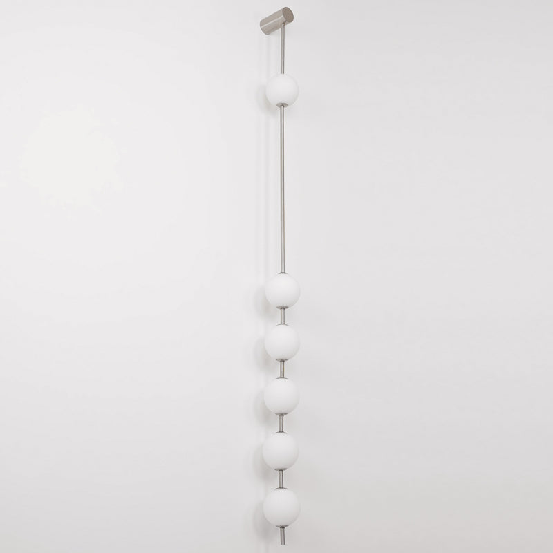 Lustra Wall Lamp Vertical Balls Brass - Letslighting