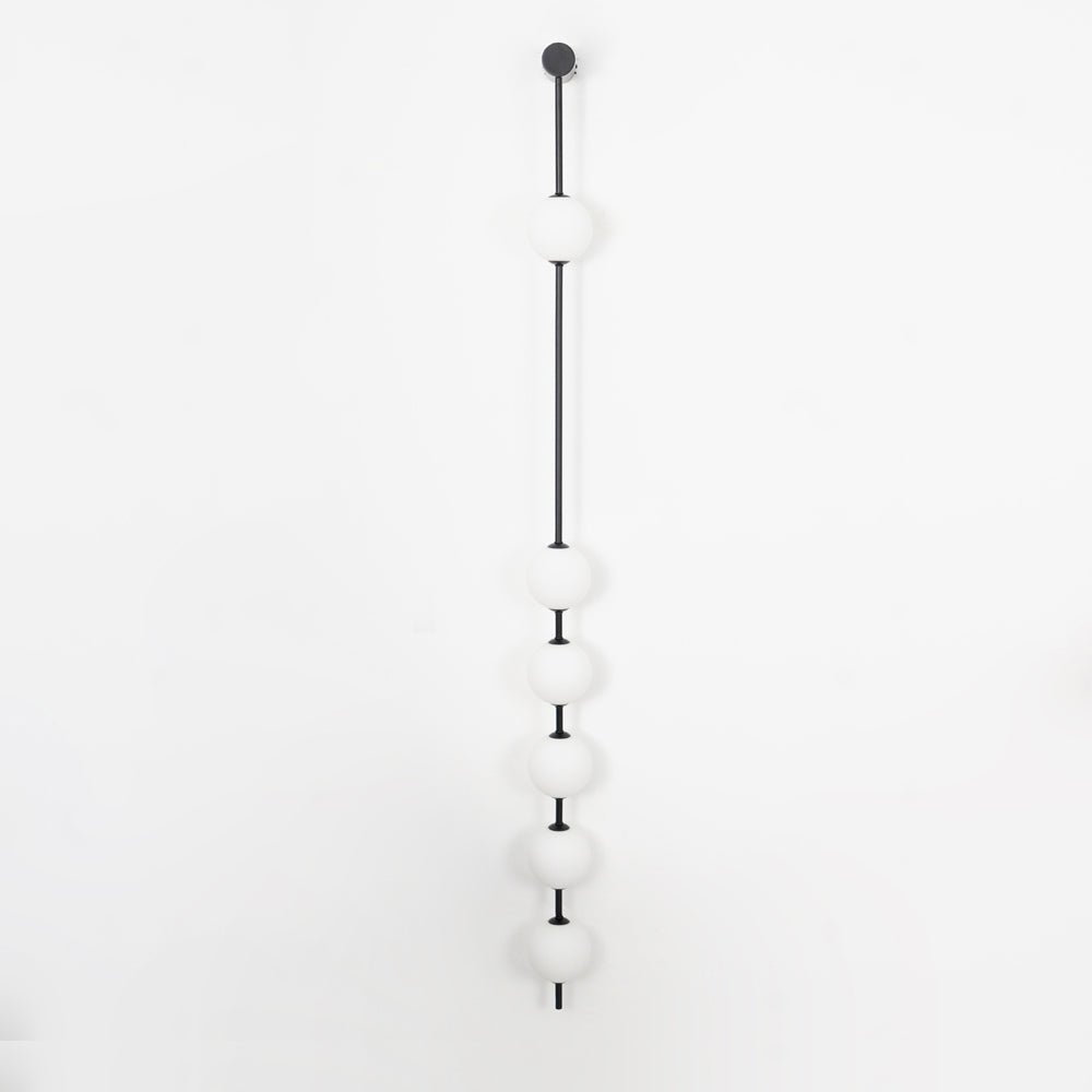 Lustra Wall Lamp Vertical Balls Brass - Letslighting