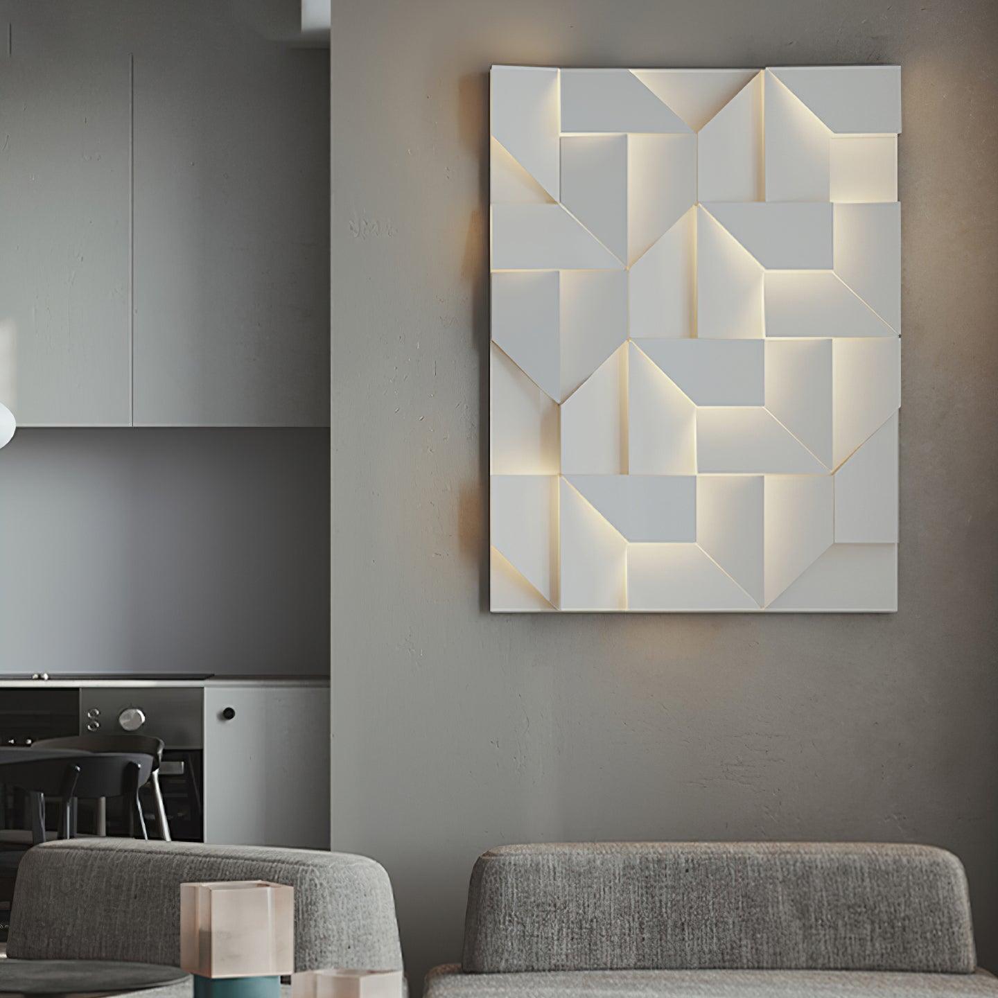 Lumis Applique Murale Art Lumineux en Couches - Neutralighting