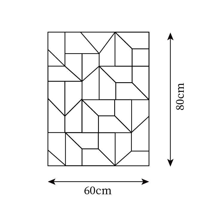 Lumis Applique Murale Art Lumineux en Couches - Neutralighting